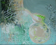 2014 Composition in acrylic: Wintery Blowing Mix