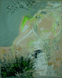 2013 Composition in acrylic: Wintery Mix