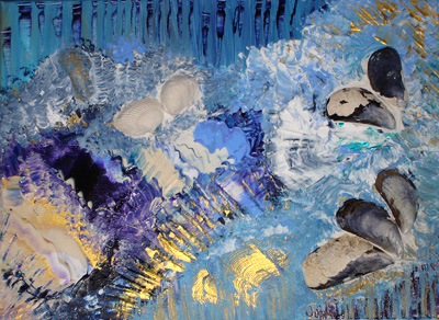 2012 Composition in Acrylic: Abalone Deviation