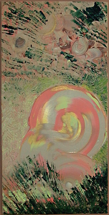2012 Composition in Acrylic: Snail